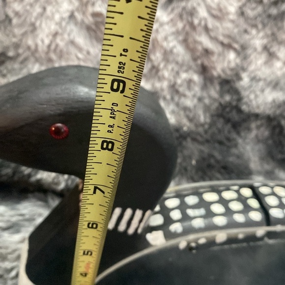 Hand Painted Wooden Loon Coin Bank with Plexiglass Vintage - Picture 12 of 16